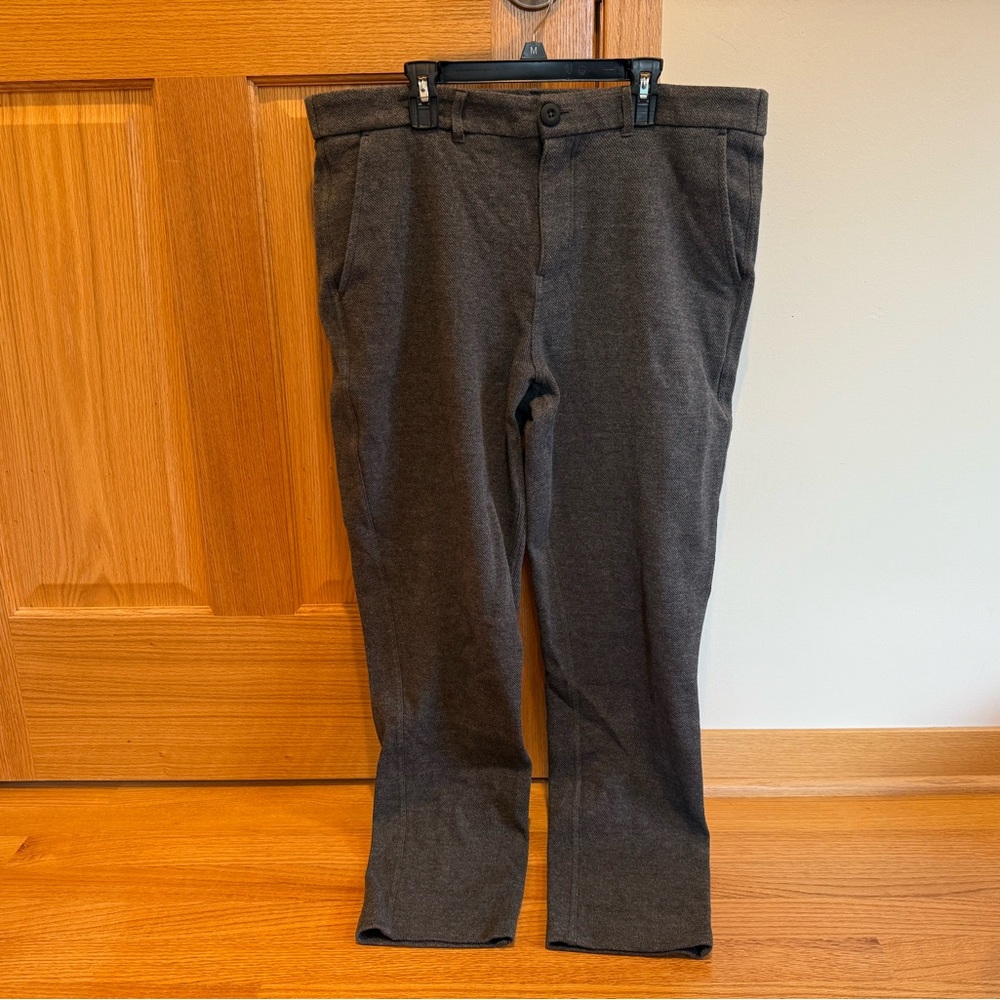 Roots Charcoal Dress Pants for Men